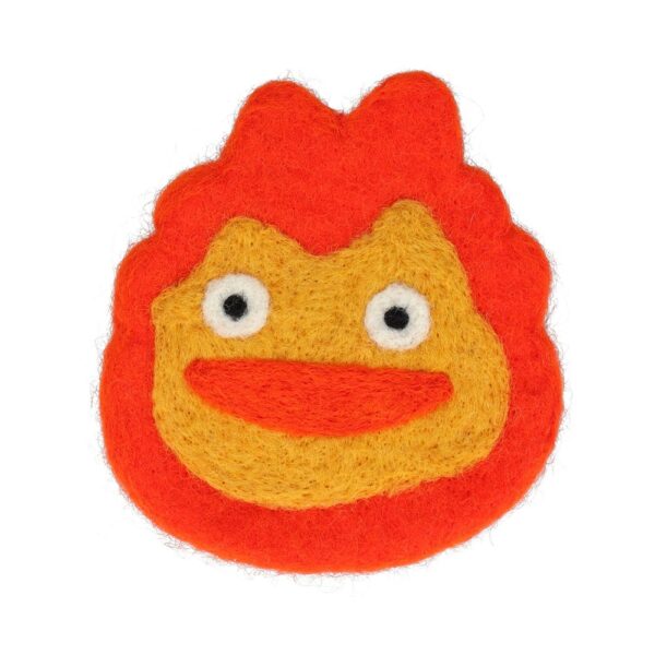 Howl's Moving Castle Handmade Wool Coaster - Calcifer