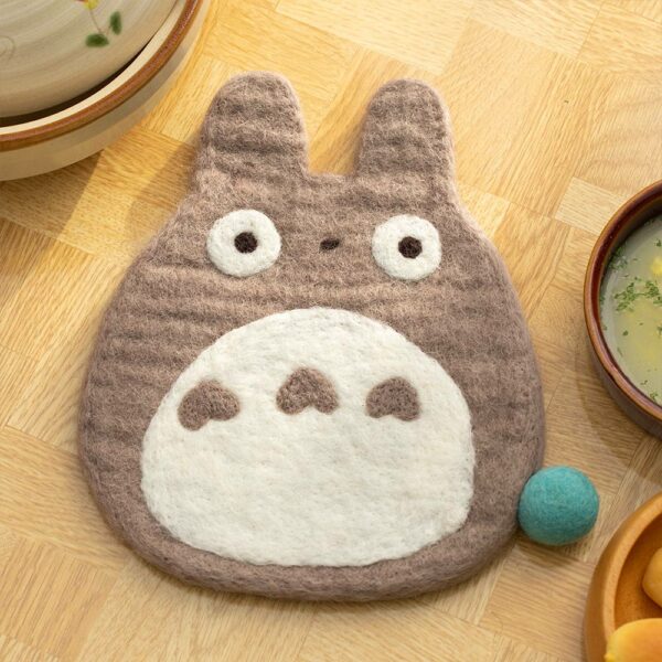 My Neighbor Totoro Handmade Wool Pot Mats - Large Totoro