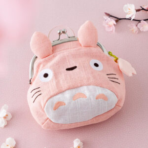 (Pouch) My Neighbor Totoro Gamaguchi Big Totoro Pink