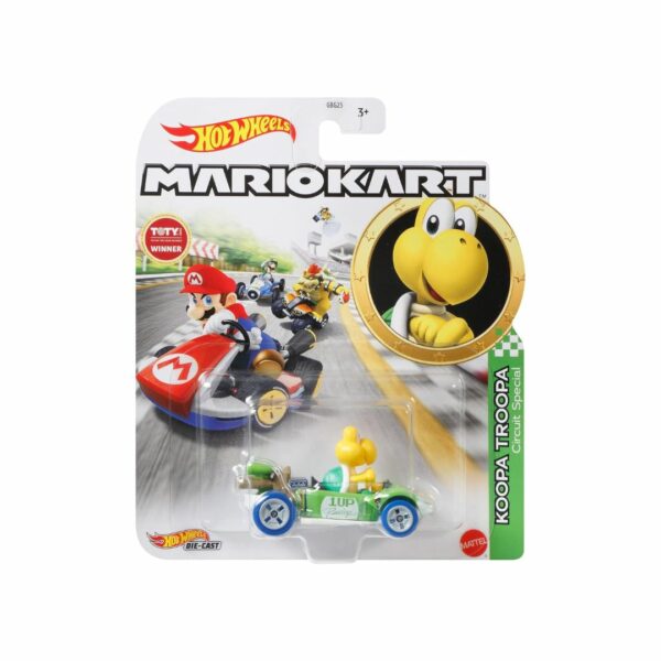 Hot wheels Mario kart koopa troopa/circuit special