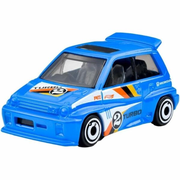 hot Wheels Honda City Turbo Blue 85 (Blue)