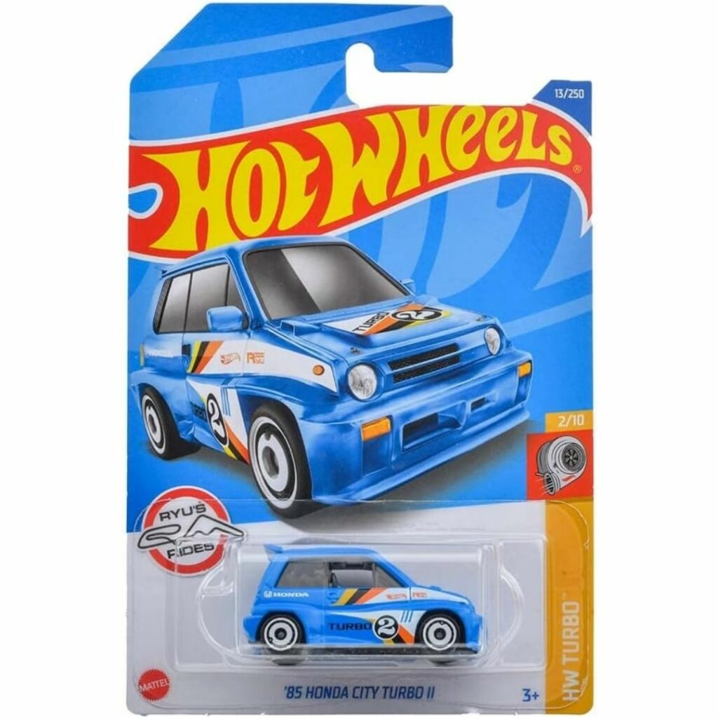 hot Wheels Honda City Turbo Blue 85 (Blue) TITIP JEPANG