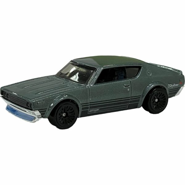 Hot Wheels Nissan Skyline 2000 GT-R Gray HCM67