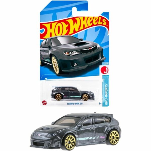 Mobil Mainan Hot Wheels Basic Subaru WRX STI