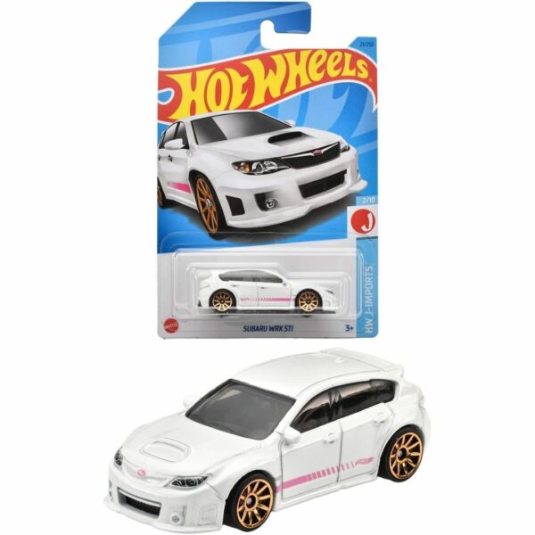 Mobil Mainan Hot Wheels Basic Subaru WRX STI