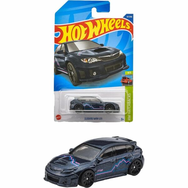 Mobil Mainan Hot Wheels Basic Subaru WRX STI