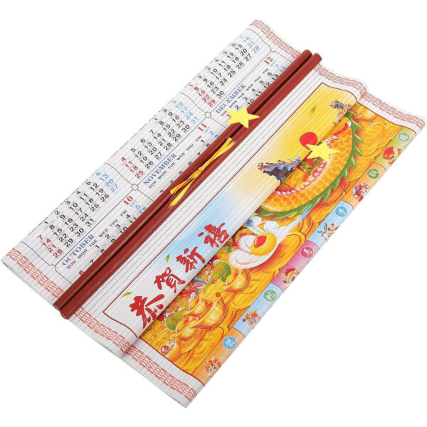 2024 Year Of The Dragon Wall Calendar