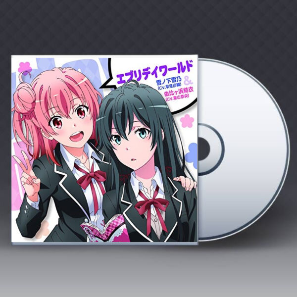 CD Musik Oregairu Everyday World Tema Penutup Anime TV Jepang