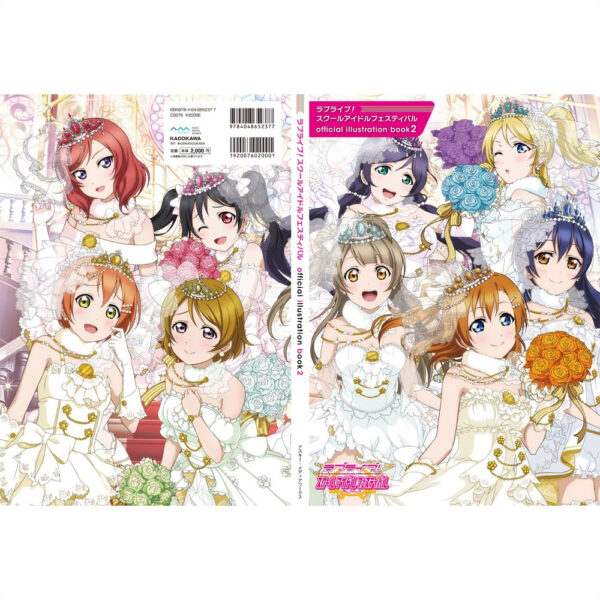 Buku Seni Artbook Love Live! School Idol Buku Ilustrasi 2