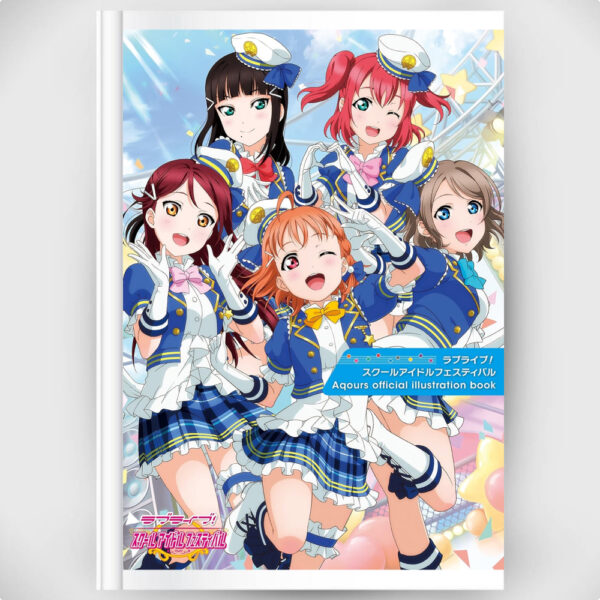 Buku Seni Artbook Love Live! School Idol Aqours Buku Ilustrasi 1