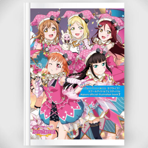 Buku Seni Artbook Love Live! School Idol Aqours Buku Ilustrasi 2