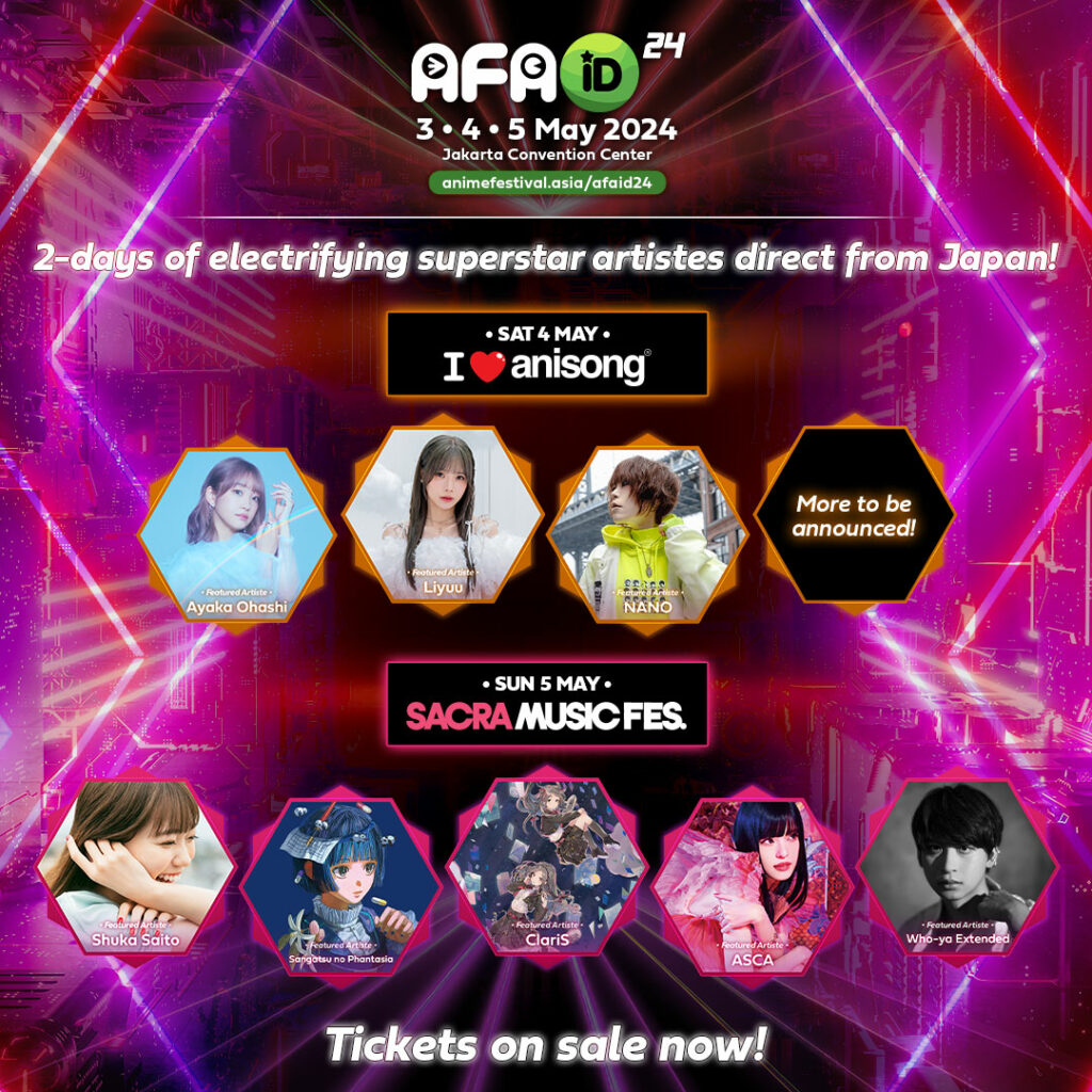 Titip Jepang - bintang tamu kloter 1 anime festival asia indonesia