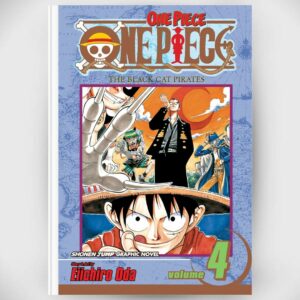 Komik One Piece Vol.4 (English) - the feared Black Cat Pirates!