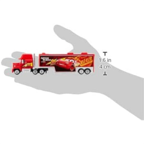 Disney Cars Mack Lightning McQueen Trailer Transporter Miniatur