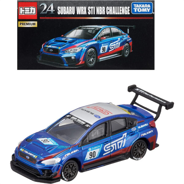 Diecast Subaru WRX STI NBR CHALLENGE Asli TOMICA Premium 24