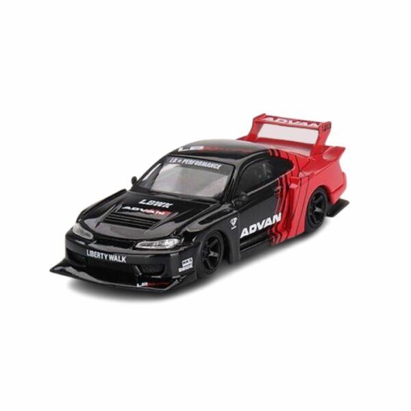 MINI-GT Nissan Silvia (S15) LB-Super Silhouette ADVAN