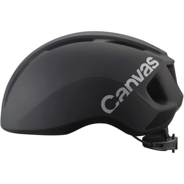 Helm Sepeda Canvas Olahraga Sport Matte Black Hitam Doff M/L