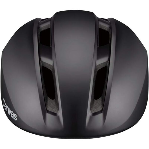 Helm Sepeda Canvas Olahraga Sport Matte Black Hitam Doff M/L