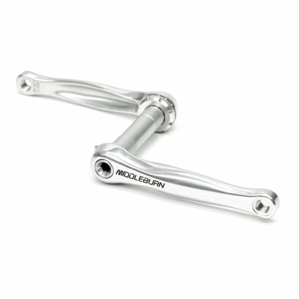 MIDDLEBURN RS8 x-type crank engkol sepeda (silver)