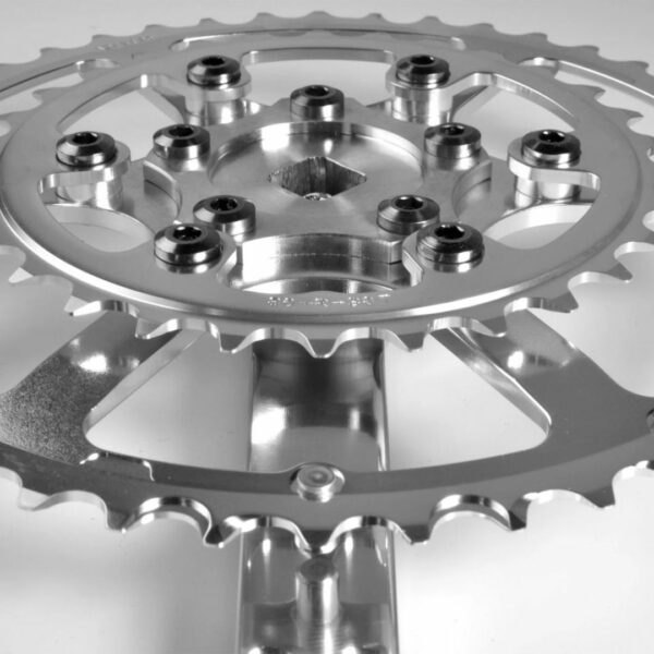 [Crankset] VELO ORANGE - grand cru 50.4bcd Double Crankset Baru