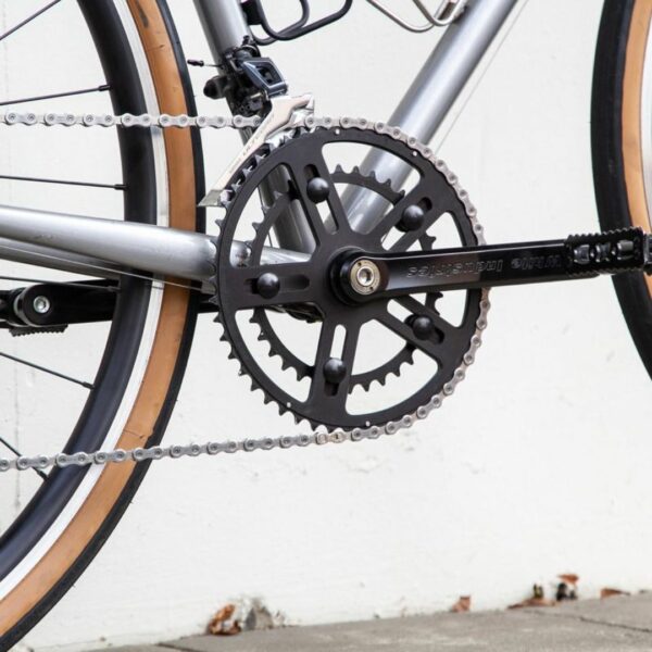 [Crank Arm] WHITE INDUSTRIES - VBC Road (Black) Kualitas Tinggi!