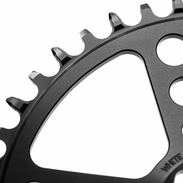 [Chainring] WHITE INDUSTRIES - MR30 (Black) Kualitas Tinggi!!