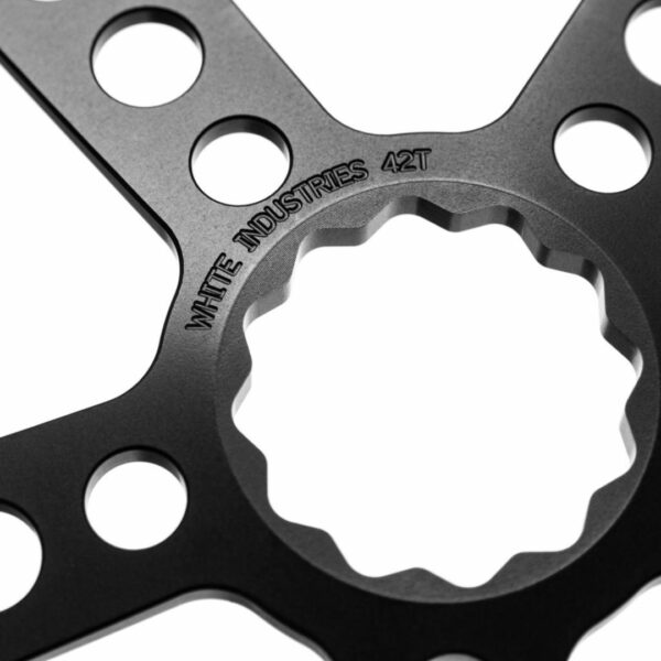 [Chainring] WHITE INDUSTRIES - MR30 (Black) Kualitas Tinggi!!