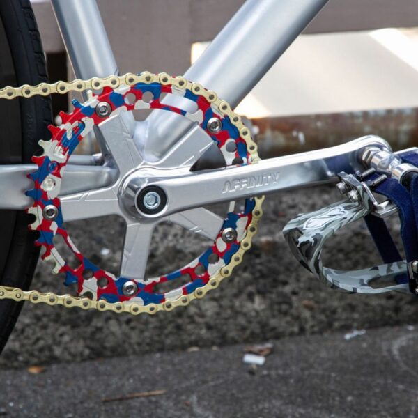 [Chainring] AARN - Track 43T (trico camo) Kualitas Terbaik!!