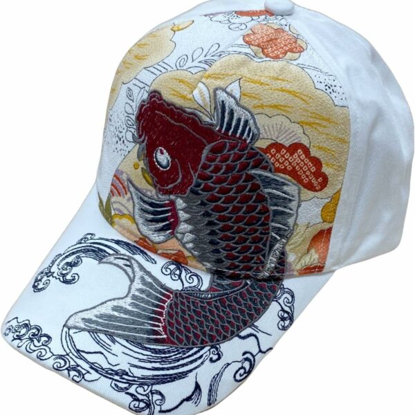 Ken Onishi H27-SC09 Cotton Cap Red Carp