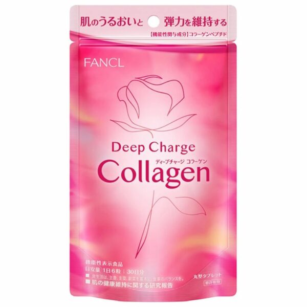 Suplemen Kecantikan FANCL Deep Charge Collagen 30 Days