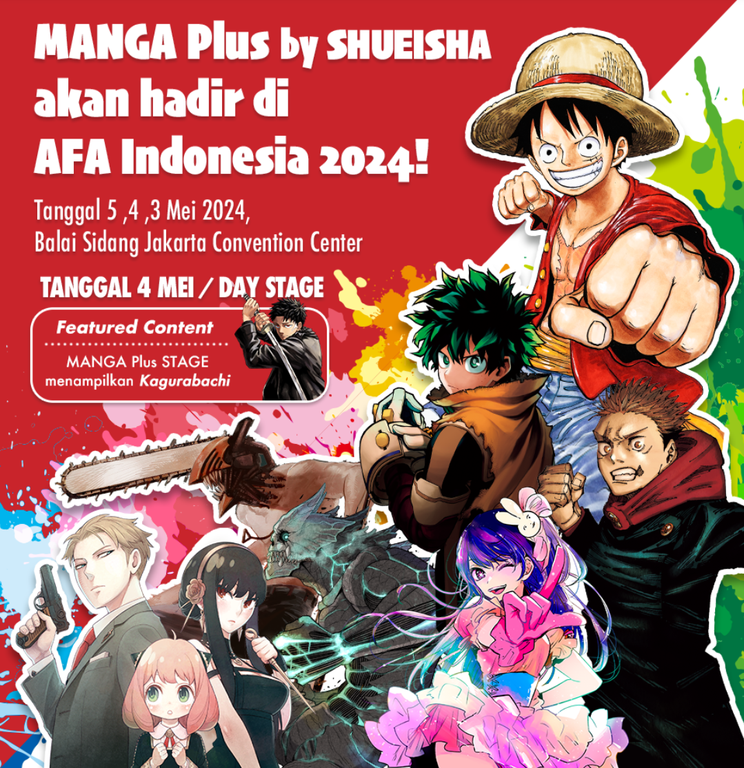 Mangaka Kagurabachi Akan Tampil di AFA Indonesia 2024 TITIP JEPANG