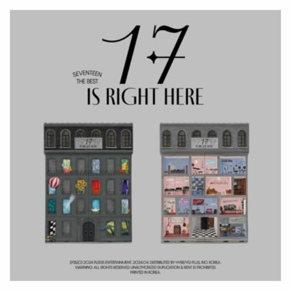 SEVENTEEN BEST ALBUM '17 IS RIGHT HERE'