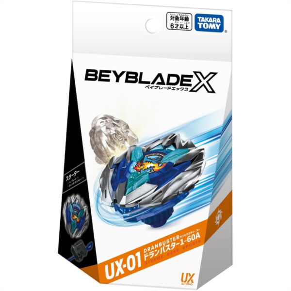 Beyblade X UX-01 Starter Drain Buster Orisinil