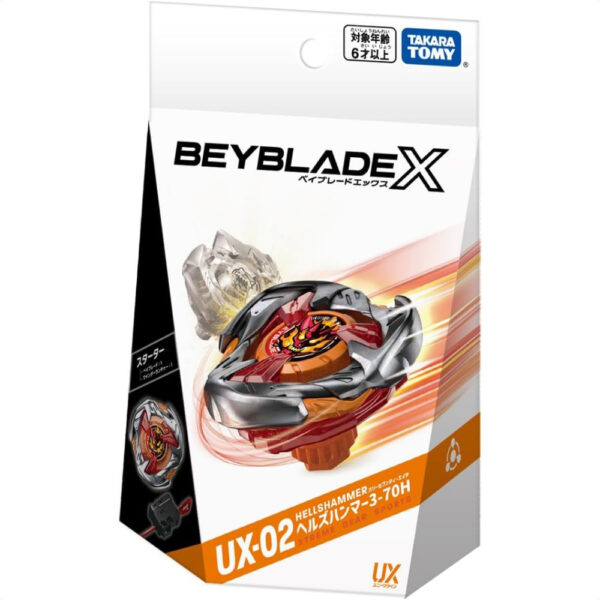 Beyblade X UX-02 Starter Hell's Hammer