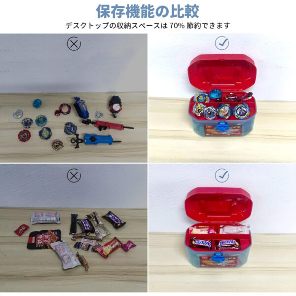 Tempat Kotak Mainan Beyblade OBEST Toy Storage Case Portable