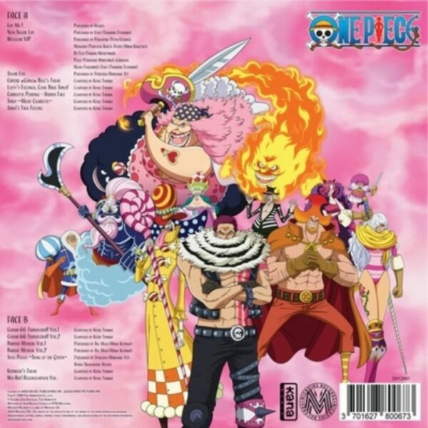 [Vinyl] One Piece Whole Cake Island Orisinil Soundtrack