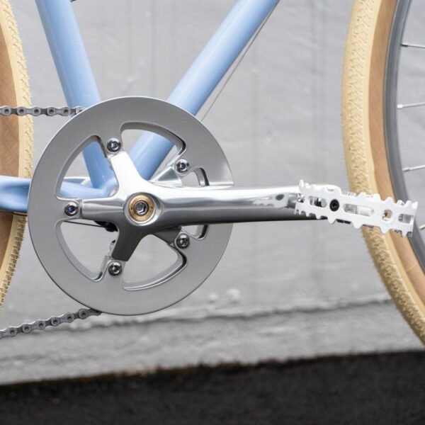 [Chainring] BLUE LUG OX Guard PCD 110mm (silver) Orisinil