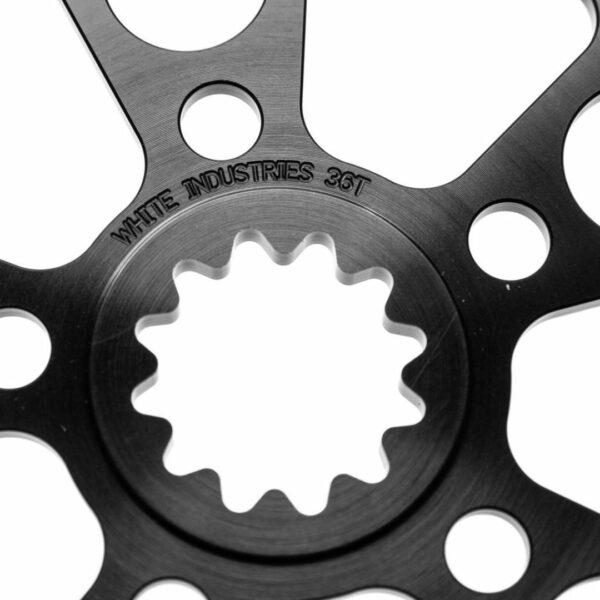 [Chainring] WHITE INDUSTRIES ENO TSR 7075 (black) Eksklusif