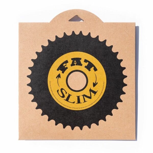 [Chainring] BLUE LUG Fat Slim PCD 110mm (black) Orisinil