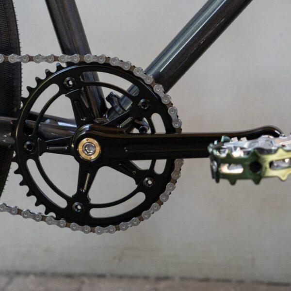 [Crankset] BLUE LUG RMC Multi Speed 172.5mm (Black) Eksklusif