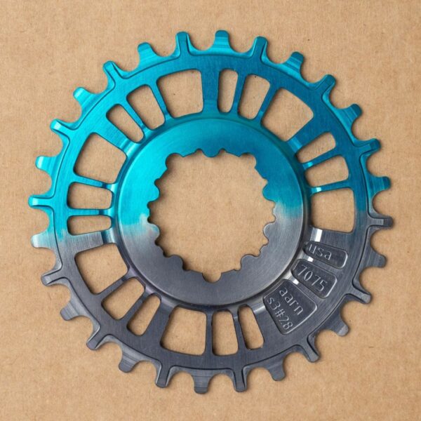 [Chainring] AARN DM 1X Chainring (teal/gray) Orisinil