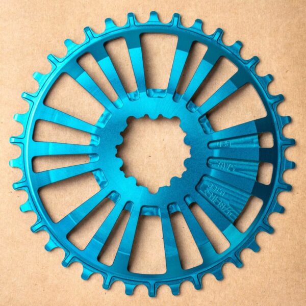 [Chainring] AARN DM 1X Chainring BL Limited (teal) Eksklusif