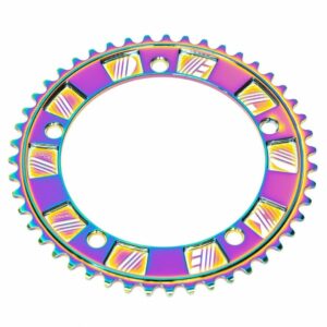 Chainring Sepeda DELUXE CYCLES (Oil Slick)