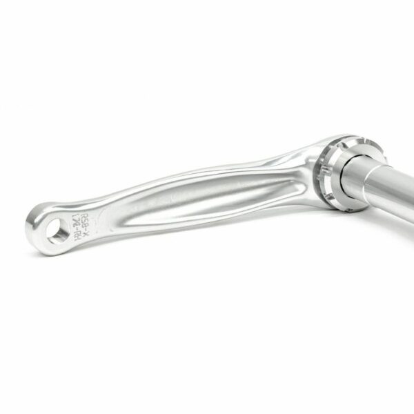 [Crank Arm] MIDDLEBURN RS8 X-type Crank (Silver) Kualitas Tinggi