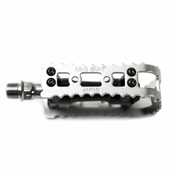 [Pedal] MKS BM-7 Next Pedal (Black/Sivler) Pedal Sepeda Kualitas Tinggi