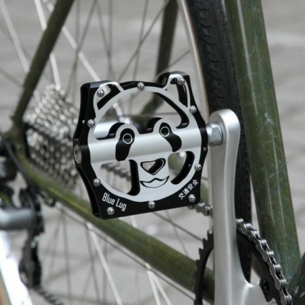 [Pedal] BLUE LUG Panda Face (10x10cm) Pedal desain Lucu & Unik