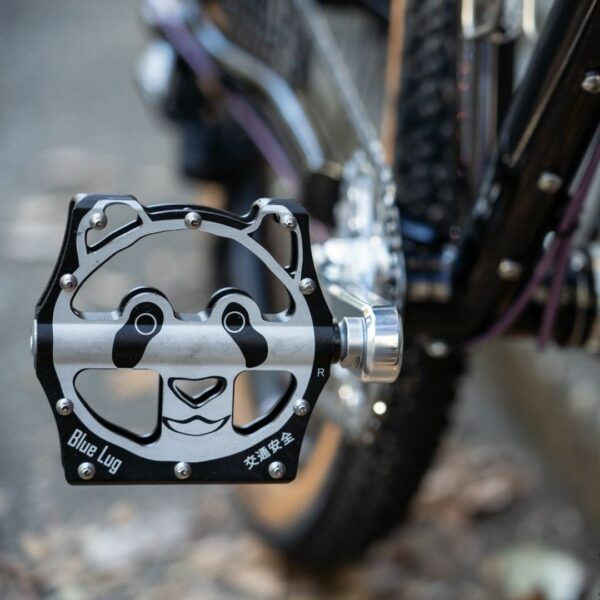 [Pedal] BLUE LUG Panda Face (10x10cm) Pedal desain Lucu & Unik