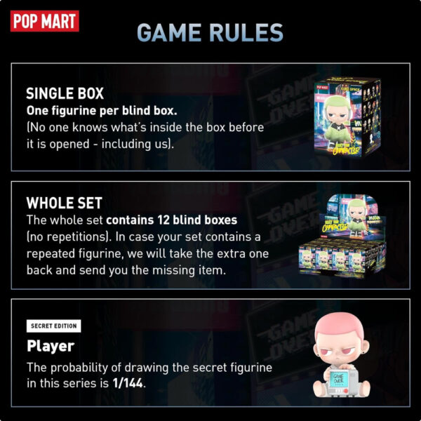 Figure Blind Box POPMART KUBO Select Your Character Series