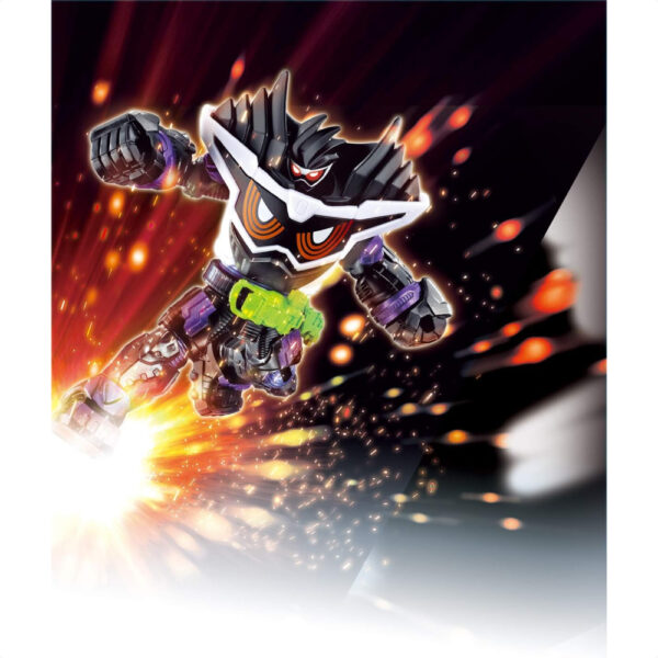 Figure Kamen Rider Genm God Maximum Game Bandai Rider Kick Figure (RKF)