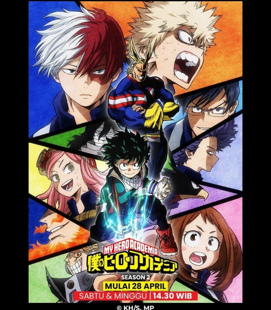 My Hero Academia Season 2 Akan Ditayangkan Oleh NET TV Mulai 28 April ...